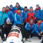 the Russian bobsleigh-team