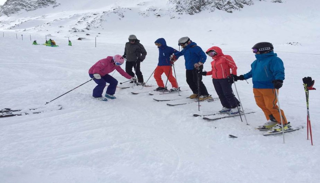 Group Ski Lessons for Adults